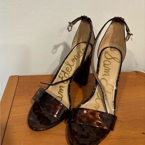 Sam Edelman Tortoise Shell Heels